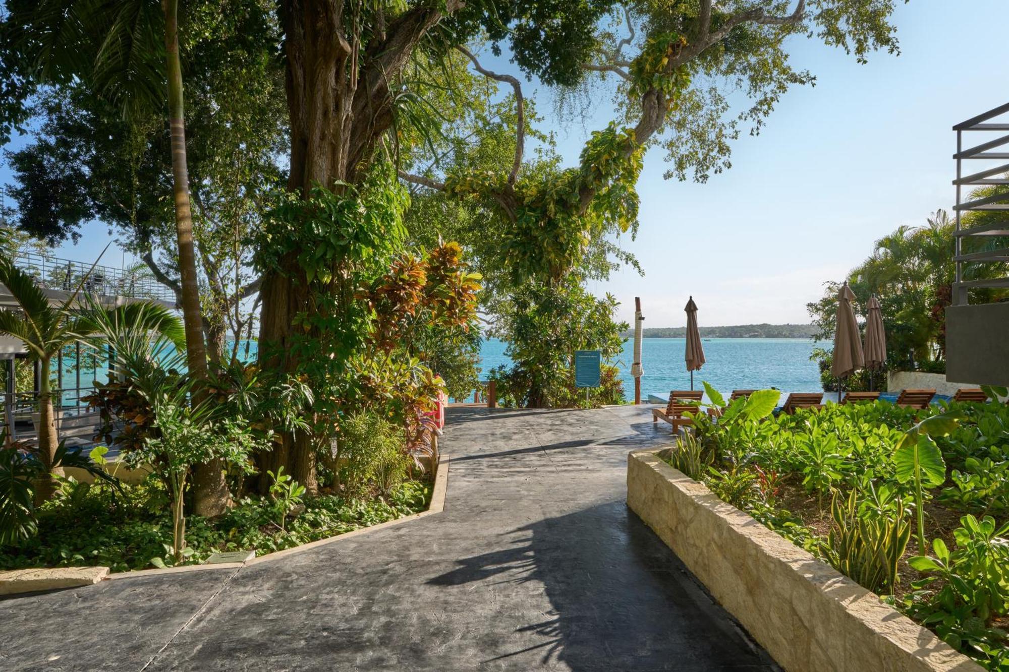 Cristalino Lagoon Front Hotel, Restaurant & Spa Бакалар Экстерьер фото